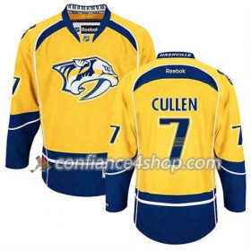 Reebok Maillot de Hockey Nashville Predators Matt Cullen #7 Domicile Or - Homme