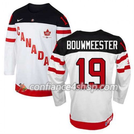 Maillot de Hockey Premier Olympic-Canada Team Jay Bouwmeester #19 100th Anniversary blanc - Homme