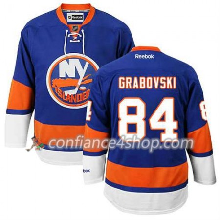 Reebok Maillot de Hockey New York Islanders Mikhail Grabovski #84 Domicile Bleu royal - Homme