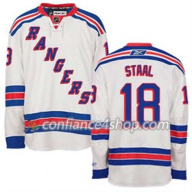 Reebok Maillot de Hockey New York Rangers Marc Staal #18 Extérieur blanc - Homme
