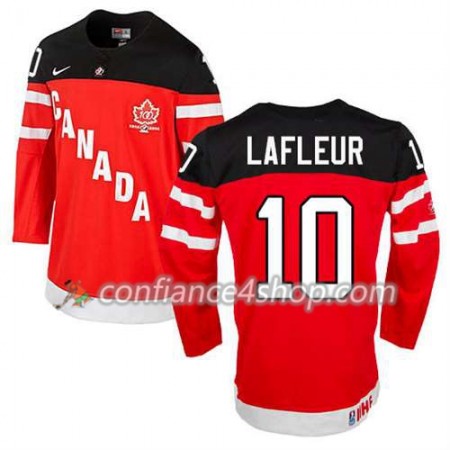 Maillot de Hockey Premier Olympic-Canada Team Guy Lafleur #10 100th Anniversary rouge - Homme