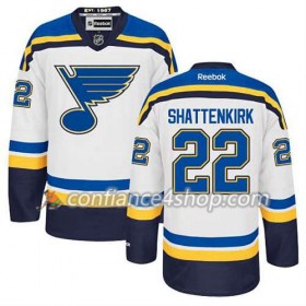 Reebok Maillot de Hockey St. Louis Blues Kevin Shattenkirk #22 Extérieur blanc - Homme