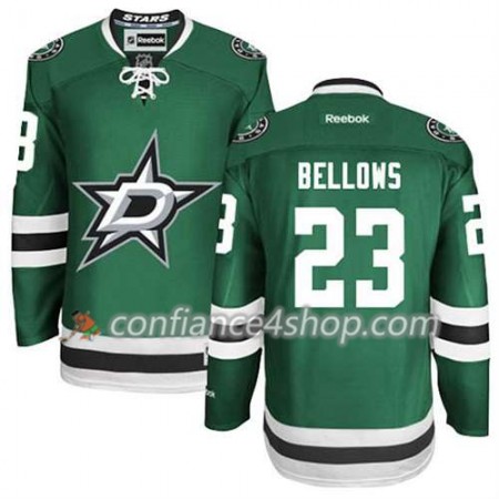Reebok Maillot de Hockey Dallas Stars Brian Bellows #23 Domicile Noir - Homme