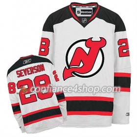 Reebok Maillot de Hockey New Jersey Devils Damon Severson #28 Extérieur blanc - Femme