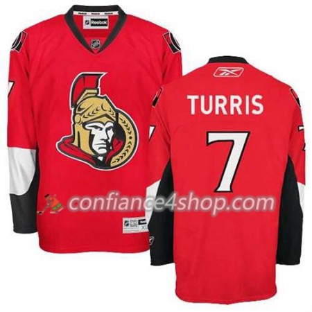 Reebok Maillot de Hockey Ottawa Senators Kyle Turris #7 Domicile rouge - Homme