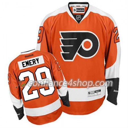Reebok Maillot de Hockey Philadelphia Flyers Ray Emery #29 Domicile Orange - Homme