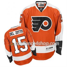 Reebok Maillot de Hockey Philadelphia Flyers Michael Del Zotto #15 Domicile Orange - Homme