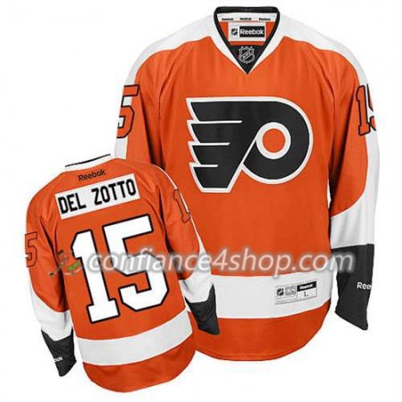Reebok Maillot de Hockey Philadelphia Flyers Michael Del Zotto #15 Domicile Orange - Homme