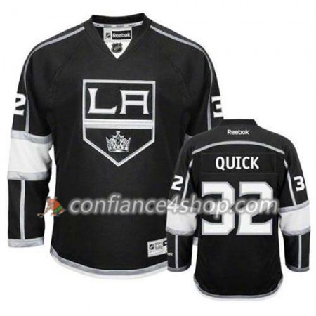 Reebok Maillot de Hockey Los Angeles Kings Jonathan Quick #32 Premier Domicile Noir - Femme
