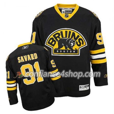 Reebok Maillot de Hockey Boston Bruins Marc Savard #91 Third Noir - Homme