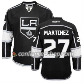 Reebok Maillot de Hockey Los Angeles Kings Alec Martinez #27 Premier Domicile Noir - Femme