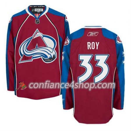 Reebok Maillot de Hockey Colorado Avalanche Patrick Roy #33 Domicile rouge - Homme