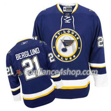 Reebok Maillot de Hockey St. Louis Blues Patrik Berglund #21 Third Bleu marin - Homme