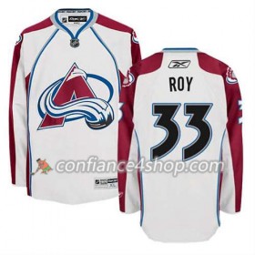 Reebok Maillot de Hockey Colorado Avalanche Patrick Roy #33 Extérieur blanc - Homme