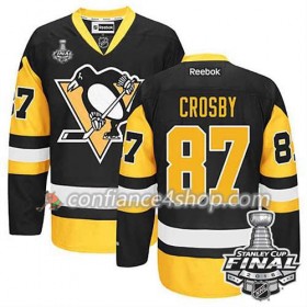 Reebok Maillot de Hockey Pittsburgh Penguins Sidney Crosby #87 Third 2016 Stanley Cup - Homme