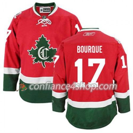 Reebok Maillot de Hockey Montreal Canadiens Rene Bourque 17 Third rouge - Homme
