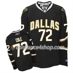 Reebok Maillot de Hockey Dallas Stars Erik Cole #72 Premier Noir - Homme