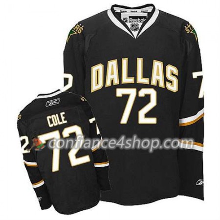 Reebok Maillot de Hockey Dallas Stars Erik Cole #72 Premier Noir - Homme