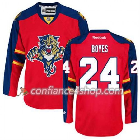 Reebok Maillot de Hockey Florida Panthers Brad Boyes #24 Domicile rouge - Homme