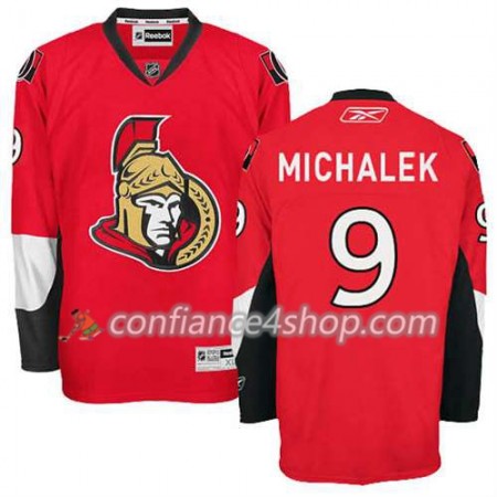 Reebok Maillot de Hockey Ottawa Senators Milan Michalek #9 Domicile rouge - Homme
