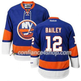 Reebok Maillot de Hockey New York Islanders Josh Bailey #12 Domicile Bleu royal - Homme