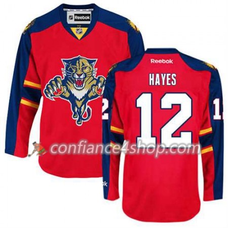 Reebok Maillot de Hockey Florida Panthers Jimmy Hayes #12 Domicile rouge - Homme Reebok Maillot de Hockey Florida Panthers Jimmy Hayes #12 Domicile rouge - Homme