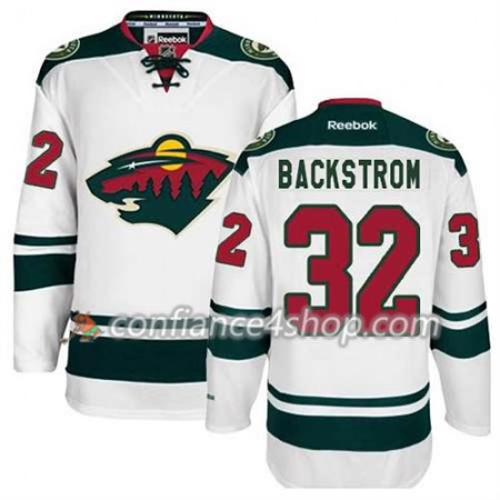 Reebok Maillot de Hockey Minnesota Wild Niklas Backstrom #32 Extérieur blanc - Homme Reebok Maillot de Hockey Minnesota Wild Niklas Backstrom #32 Extérieur blanc - Homme