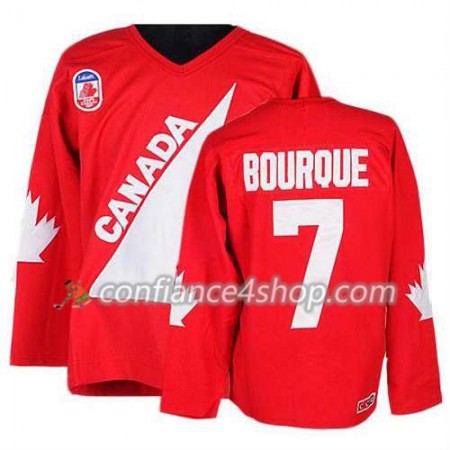 Maillot de Hockey Premier Olympic-Canada Team Ray Bourque #7 Throwback rouge - Homme