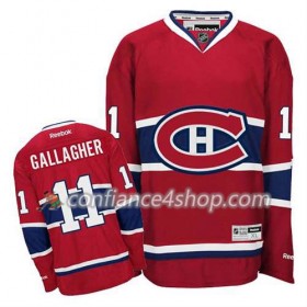 Reebok Maillot de Hockey Montreal Canadiens Brendan Gallagher #11 Domicile rouge - Homme