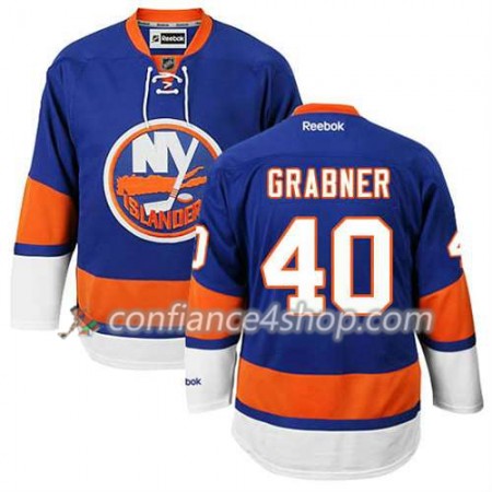 Reebok Maillot de Hockey New York Islanders Michael Grabner #40 Domicile Bleu royal - Homme