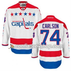 Reebok Maillot de Hockey Washington Capitals John Carlson #74 Third blanc - Homme