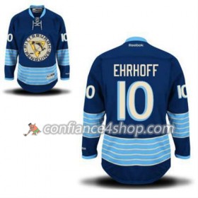 Reebok Maillot de Hockey Pittsburgh Penguins Christian Ehrhoff 10 Bleu marin Third Vintage - Homme