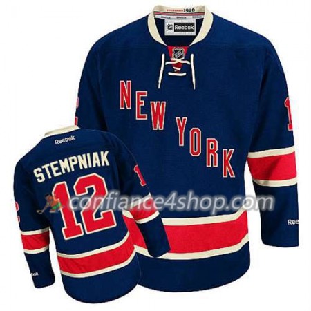 Reebok Maillot de Hockey New York Rangers Lee Stempniak #12 Third Bleu marin - Homme Reebok Maillot de Hockey New York Rangers Lee Stempniak #12 Third Bleu marin - Homme