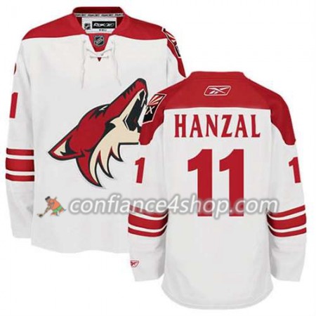 Reebok Maillot de Hockey Phoenix Coyotes Martin Hanzal 11 Blanc Extérieur - Homme