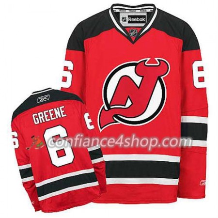 Reebok Maillot de Hockey New Jersey Devils Andy verte #6 Domicile rouge - Homme
