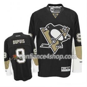 Reebok Maillot de Hockey Pittsburgh Penguins Pascal Dupuis 9 Noir Domicile - Homme