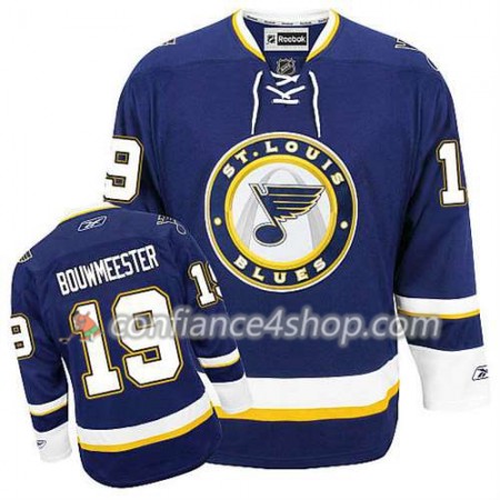 Reebok Maillot de Hockey St. Louis Blues Jay Bouwmeester #19 Third Bleu marin - Homme
