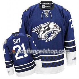 Reebok Maillot de Hockey Nashville Predators Derek Roy #21 Third Bleu - Homme