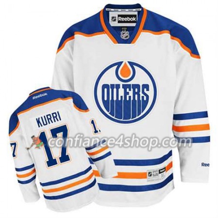 Reebok Maillot de Hockey Edmonton Oilers Jari Kurri #17 Extérieur blanc - Homme