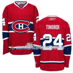 Reebok Maillot de Hockey Montreal Canadiens Jarred Tinordi #24 Domicile rouge - Homme