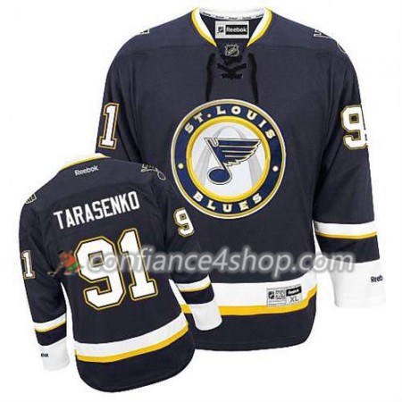 Reebok Maillot de Hockey St. Louis Blues Vladimir Tarasenko #91 Third Bleu marin - Homme