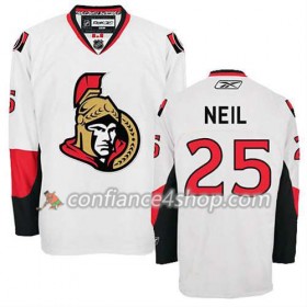 Reebok Maillot de Hockey Ottawa Senators Chris Neil #25 Extérieur blanc - Homme