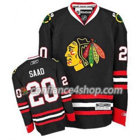 Maillot de Hockey Chicago Blackhawks Brandon Saad #20 Premier Third Noir - Enfant