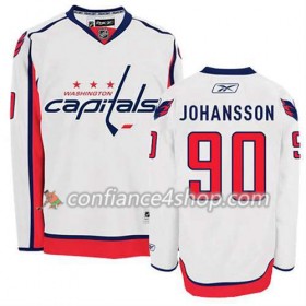 Reebok Maillot de Hockey Washington Capitals Marcus Johansson #90 Extérieur blanc - Homme