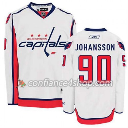 Reebok Maillot de Hockey Washington Capitals Marcus Johansson #90 Extérieur blanc - Homme