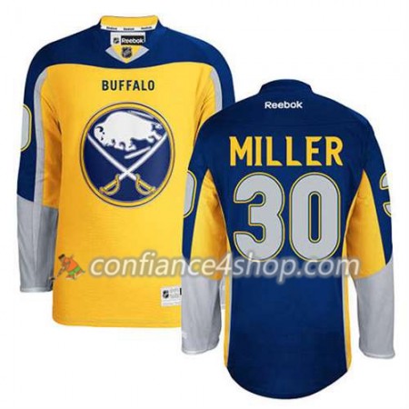 Reebok Maillot de Hockey Buffalo Sabres Ryan Miller 30 Third Or - Homme