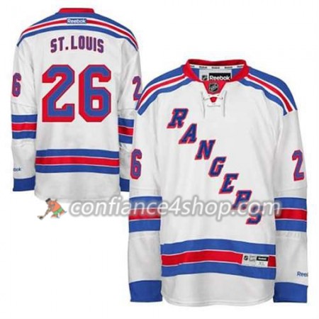 Reebok Maillot de Hockey New York Rangers Martin St. Louis #26 Extérieur blanc - Homme