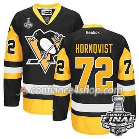 Reebok Maillot de Hockey Pittsburgh Penguins Patric Hornqvist #72 Third 2016 Stanley Cup - Homme