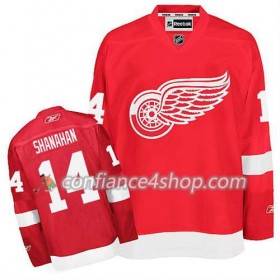 Reebok Maillot de Hockey Detroit Red Wings Brendan Shanahan #14 Domicile rouge - Homme