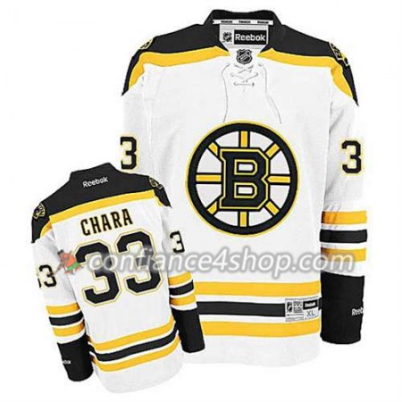 Reebok Maillot de Hockey Boston Bruins Zdeno Chara #33 Extérieur blanc - Homme